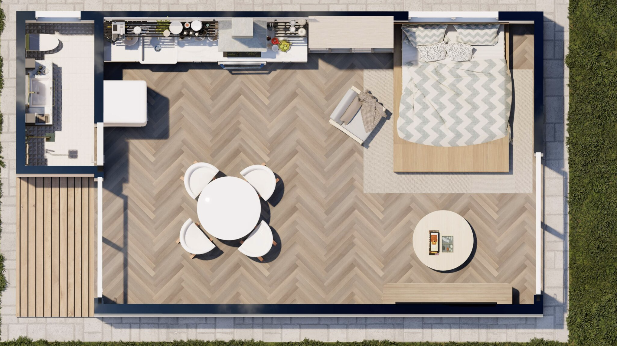 The Jules Plus One floor plan